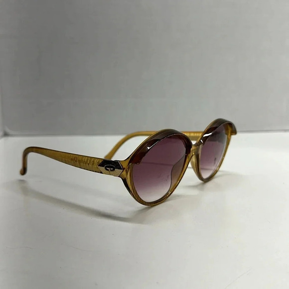 Christian Dior Sunglasses Optyl Translucent Glasses Brown Vintage 60's Germany - Picture 11 of 14